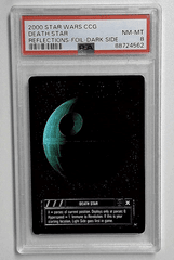 V1146: 2000: DEATH STAR: REFLECTIONS: FOIL: DARK SIDE: PSA 8: NM-MINT: 88724562